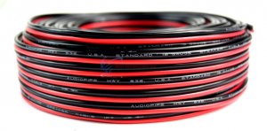 Nippon CABLE18100BK Audiopipe Black Speaker Wire 18 Gauge 100 Foot