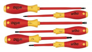 Wiha 35890 Wiha 6 Piece Insulated Softfinish Screwdriver Set