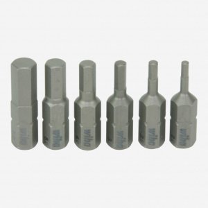 Wiha 71397 Wiha 6 Pc Hex Insert Bit Set  Metric