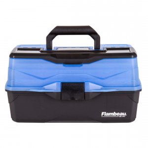 Flambeau 6383FB 3 Tray Frost Blue Black