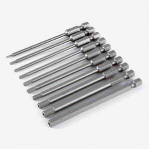 Wiha 76096 Wiha 10 Piece Security Hex In Power Blade Set