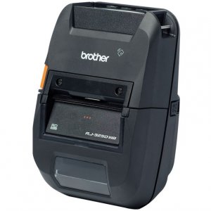 Brother RJ3250WBL Brm, Portable 3 Direct Thermal Receiptlabel  Printer