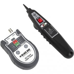 Black EZCTP-R2 Ez Check Cable Tester W Probe