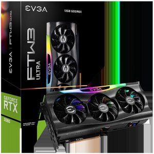 Evga 12G-P5-4865-KL Video Card 12g-p5-4865-kl Geforce Rtx 3080 12gb Xc