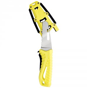 Wichard 10192 Wichard Offshore Rescue Knife Fixed Blade - Fluorescent