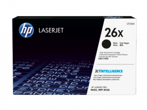 Original Hp CF226X Hp 26x () Toner Cartridge - Single Pack - Laser - H