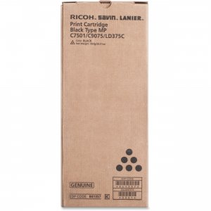 Original Ricoh 841357 Toner Cartridge - Laser - Black - 1 Each