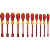 Wiha 32296 Wiha 11 Piece Insulated Softfinish? Nut Driver Set - Inch