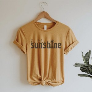 Rockledge 196602081865 Be The Sunshine Graphic T-shirt (pack Of 1)