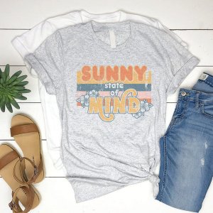 Rockledge 196602089182 Sunny State Of Mind Graphic T-shirt (pack Of 1)