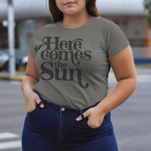 Rockledge 196602085238 Here Comes The Sun Graphic T-shirt (pack Of 1)