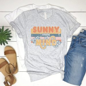 Rockledge 196602089168 Sunny State Of Mind Graphic T-shirt (pack Of 1)