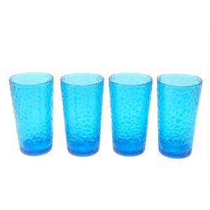 Leadingware AS-3602B Acrylic Set Of 4 - 19 Oz Hb Tumblers