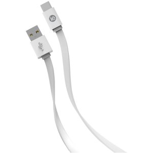 Digipower IEN-FC4C-WT 4ft C2a 2.0 Flat Cable Wht