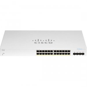 Cisco CBS220-24T-4G-NA Cbs220 Smart 24port Ge 4x1g Sfp