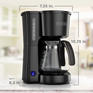 Spectrum CM0700B Bd 5 Cup Coffeemaker Black