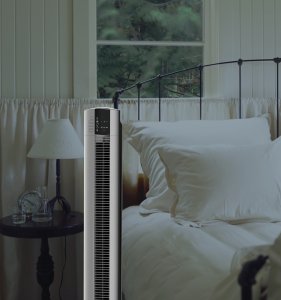 Lasko T48314 Perf. Tower Fan Wremote Grey