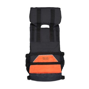 Mustang MV9080-33-0-253 Mustang Explorer V Foam Vest - Orangeblack - A