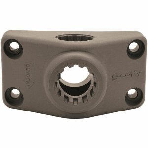 Scotty 0241-GR Scotty 241 Combination Side Or Deck Mount - Grey