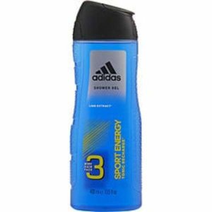 Adidas 324219 Sport Energy By  3 In 1 Face And Body Shower Gel 13.5 Oz