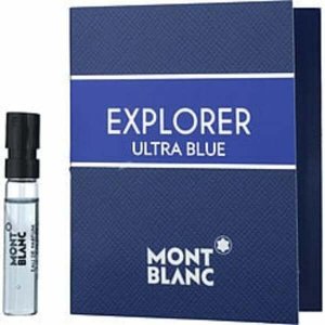 Mont 434432 Explorer Ultra Blue By  Eau De Parfum Spray Vial For Men