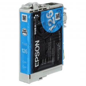 Original Epson T126220 Durabrite 126 Ink Cartridge - Inkjet - Cyan - 1