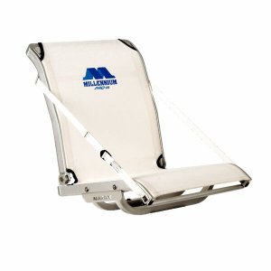 Milloutdoors P100WH Millennium Pro-m 100 Boat Seat White