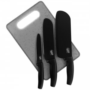 Gibson 128699.04 Home Edge Craft 4 Piece Nonstick Stainless Steel Cutl