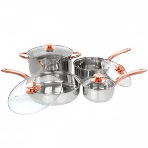 Gibson 127751.08 Home Ansonville 8 Piece Stainless Steel Cookware Set 