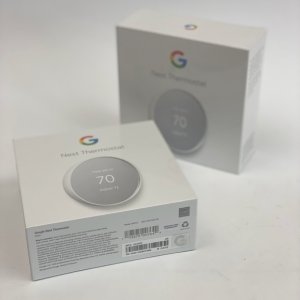 Google G4CVZ Nest Thermostat, Snow