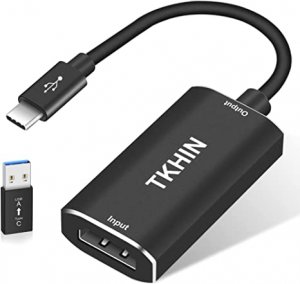 Tkhin B097R3PB36 Capture Card, Audio Video Capture Card Hdmi Game Capt