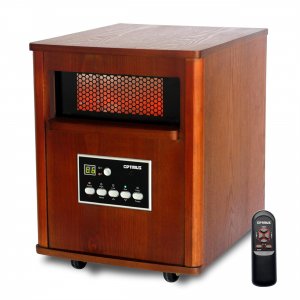 Optimus H-8121 Infrared Quartz Heater With Remote Amp; Led Display