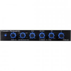 Power PWM20 Equalizer  Pre-amp; 18dboctave