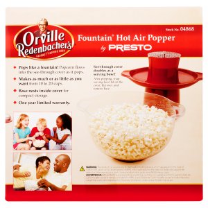 Presto 04868 Fountain Air Popper