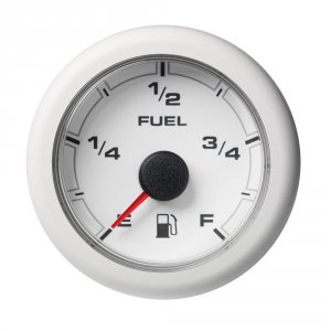 Veratron A2C1065940001 52mm (2-116) Oceanlink Fuel Level Gauge - White