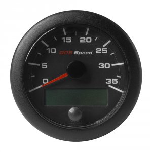 Veratron A2C1351980001 3-38 (85mm) Oceanlinkreg; Gps Speedometer - Bla