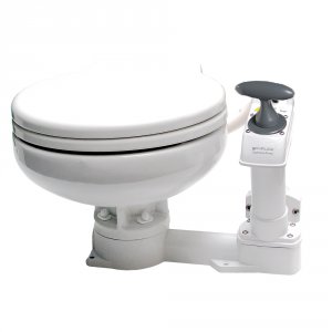 Johnson CW68745 Aquattrade; Manual Marine Toilet - Super Compact