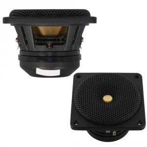 Dc N4C BLACK 4 OHM N4c 4 Classic Series Speaker - 4 Ohm - (pair) Black