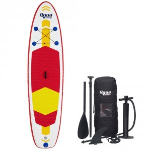 Aqua APR20925 1039; Inflatable Stand-up Paddleboard Drop Stitch Wovers