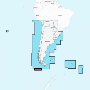 Navionics 010-C1365-30 + Nasa005l Chile, Argentina Amp; Easter Island