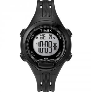 Timex TW5M42200 Dgtl 38mm Women39;s Watch - Black Case Amp; Strap