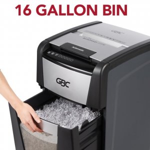 Acco GBC WSM1757608 Gbc Autofeed+ Office Shredder, 300x, Super Cross-c