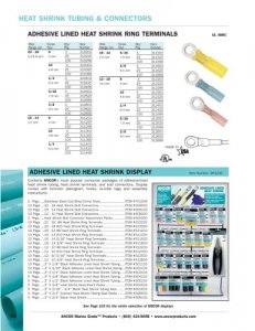 Ancor 312399 12-10 Gauge - 10 Heat Shrink Ring Terminal - 100-pack