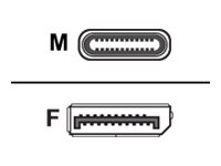 Addon USBC2DPMFAL-AA 19cm Usb 3.1(c) Mdp F With Al Housing