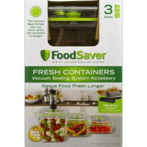 Newell FA3SC358-000 Foodsaver Vac Seal Containers