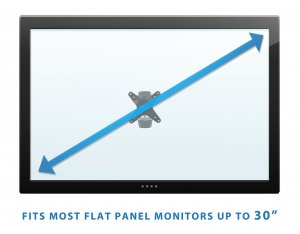 Relaunch MI-31114 Mount-it Monitor Wall Mount 19-34in