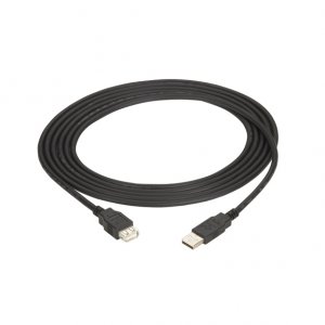 Black USB05E-0003 Usb 2.0 Extension Cable Type A-a 3 Ft