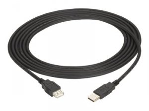 Black USB05E-0003 Usb 2.0 Extension Cable Type A-a 3 Ft