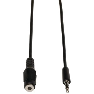 Tripp P311-010 3.5mm Mini Stereo Audio Extension Cable For Speakers An