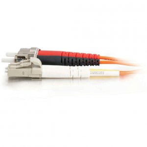 C2g 11135 Lc-st 62.5125 Om1 Duplex Multimode Fiber Optic Cable (taa Co